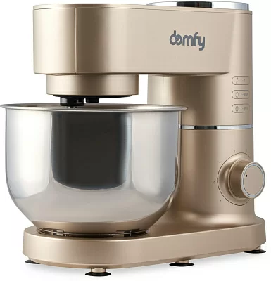 Миксер планетарный Domfy DSC-KM301 1200Вт золотистый