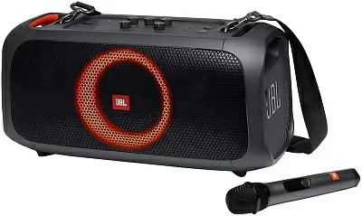 Минисистема JBL Partybox On-The-Go черный 100Вт BT