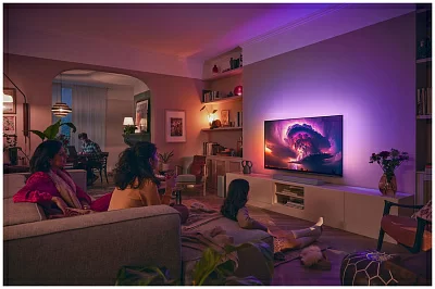 Телевизор LED Philips 50" 50PUS8519/60 Series 8 серый антрацит 4K Ultra HD 60Hz DVB-T DVB-T2 DVB-C DVB-S DVB-S2 USB WiFi Smart TV (RUS)