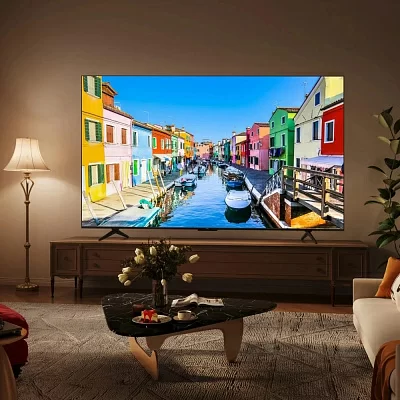 Телевизор QLED TCL 55" 55С655 черный 4K Ultra HD 60Hz DVB-T DVB-T2 DVB-C DVB-S DVB-S2 USB WiFi Smart TV (RUS)