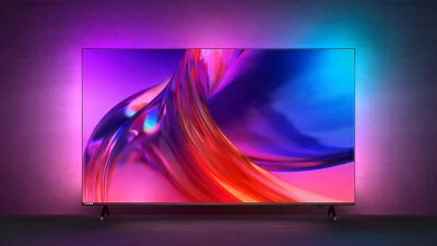 Телевизор LED Philips 55" 55PUS8519/60 Series 8 серый антрацит 4K Ultra HD 60Hz DVB-T DVB-T2 DVB-C DVB-S DVB-S2 USB WiFi Smart TV (RUS)