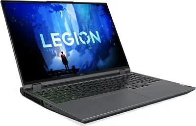 Ноутбук Lenovo Legion 5 Pro 16IAH7H Core i5 12500H 16Gb SSD512Gb NVIDIA GeForce RTX 3060 6Gb 16" IPS WUXGA (1920x1200) noOS grey WiFi BT Cam (82RF00GPRK)