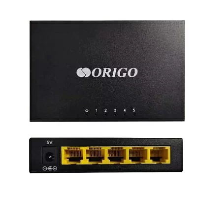 Коммутатор Origo OS1205 OS1205/A1A 5x100Мбит/с неуправляемый