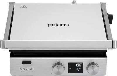 Электрогриль Polaris PGP 3005 2000Вт серебристый