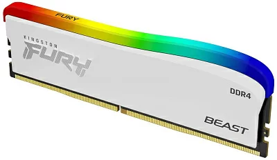 Память DDR4 16GB 3200MHz Kingston KF432C16BWA/16 Fury Beast RGB RTL Gaming PC4-25600 CL16 DIMM 288-pin 1.35В single rank с радиатором Ret