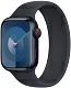 Смарт-часы Apple Watch Series 9 A2978 41мм OLED корп.темная ночь Solo Loop рем.темная ночь разм.брасл.:2 (MR9L3LL/A/MT9M3AM/A)