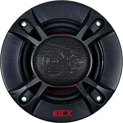 Колонки автомобильные Kicx SP 100 60Вт 89дБ 4Ом 10см (4дюйм) (ком.:2кол.) коаксиальные трехполосные