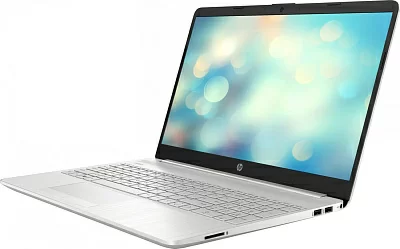 Ноутбук HP 15-DW4026NIA Core i7 1255U 8Gb SSD512Gb NVIDIA GeForce MX550 2Gb 15.6" IPS FHD (1920x1080) Free DOS silver WiFi BT Cam (6N2B2EA)