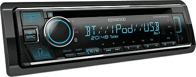 Автомагнитола Kenwood KDC-BT640U 1DIN 4x50Вт v4.2 AUX DSP 2