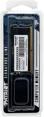 Память DDR5 16GB 5600MHz Patriot PSD516G560081S Signature RTL PC5-44800 CL46 SO-DIMM 262-pin 1.1В single rank Ret