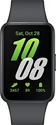 Смарт-часы Samsung Galaxy Fit 3 SM-R390 1.6" AMOLED корп.графитовый рем.графитовый разм.брасл.:M/L (SM-R390NZAACIS)