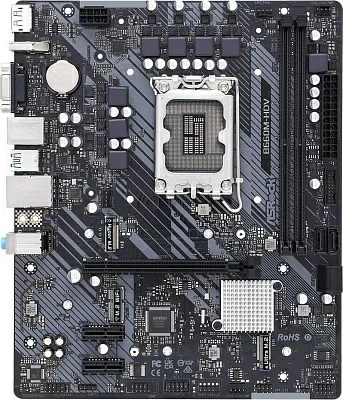 Материнская плата Asrock B660M-HDV Soc-1700 Intel B660 2xDDR4 mATX AC`97 8ch(7.1) GbLAN RAID+VGA+HDMI+DP