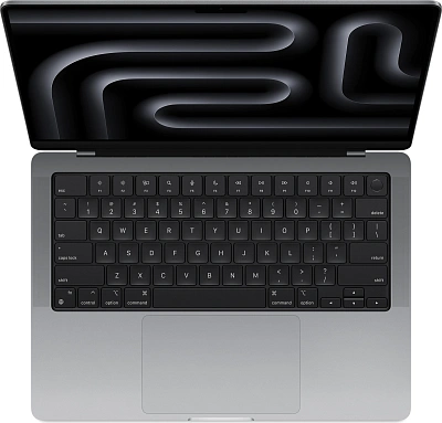 Ноутбук Apple MacBook Pro A2918 M3 8 core 8Gb SSD512Gb/10 core GPU 14.2" Retina XDR (3024x1964) Mac OS grey space WiFi BT Cam (Z1C8000EA(MTL73))