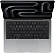 Ноутбук Apple MacBook Pro A2918 M3 8 core 16Gb SSD512Gb/10 core GPU 14.2" Retina XDR (3024x1964) Mac OS grey space WiFi BT Cam (Z1C800132)