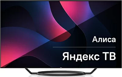 Телевизор OLED BBK 65" 65LED-9201/UTS2C Яндекс.ТВ черный 4K Ultra HD 60Hz DVB-T2 DVB-C DVB-S2 USB WiFi Smart TV