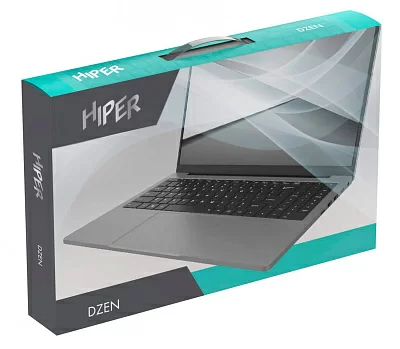 Ноутбук Hiper Dzen MTL1569 Core i5 1135G7 16Gb SSD512Gb NVIDIA GeForce MX450 2Gb 15.6" IPS FHD (1920x1080) Windows 10 Home grey WiFi BT Cam 5700mAh (7QEKH4OD)
