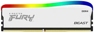 Память DDR4 16GB 3200MHz Kingston KF432C16BWA/16 Fury Beast RGB RTL Gaming PC4-25600 CL16 DIMM 288-pin 1.35В single rank с радиатором Ret