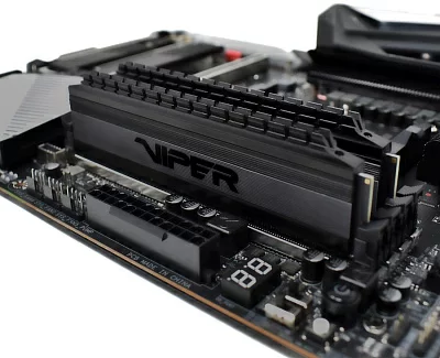 Память DDR4 2x8Gb 3600MHz Patriot PVB416G360C8K Viper 4 Blackout RTL Gaming PC4-28800 CL18 DIMM 288-pin 1.35В с радиатором Ret