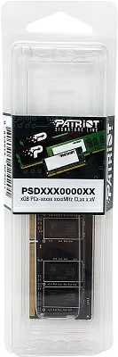 Память DDR4 8Gb 3200MHz Patriot PSD48G320081S Signature RTL PC4-25600 CL22 SO-DIMM 260-pin 1.2В single rank Ret