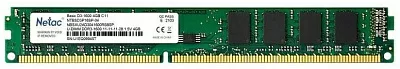 Память DDR3 4Gb 1600MHz Netac NTBSD3P16SP-04 Basic RTL PC3-12800 CL11 DIMM 240-pin 1.5В Ret