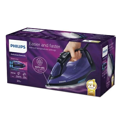 Утюг Philips PerfectCare GC3925/30 2500Вт синий/черный