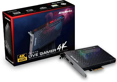 Карта видеозахвата Avermedia LIVE GAMER 4K GC573 внутренний PCI-E