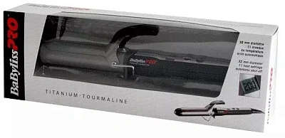 Щипцы Babyliss Pro BAB2274TTE 46Вт черный макс.темп.:200С покрытие:титаново-турмалиновое