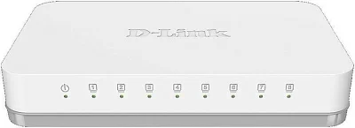 Коммутатор D-Link DGS-1008A/F1A 8x1Гбит/с неуправляемый