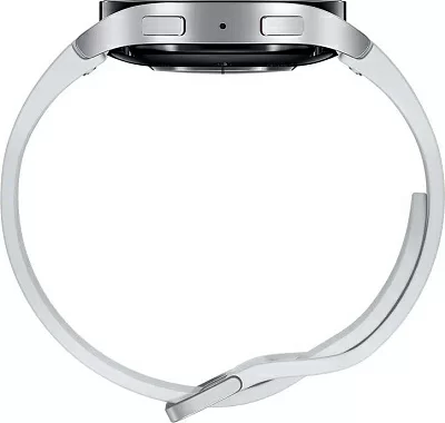 Смарт-часы Samsung Galaxy Watch 6 44мм 1.5" AMOLED корп.серебристый рем.серый (SM-R940NZSACIS)