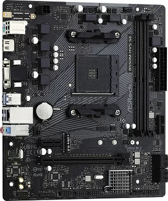 Материнская плата Asrock B550M-HVS SE Soc-AM4 AMD PRO565 2xDDR4 mATX AC`97 8ch(7.1) GbLAN RAID+VGA+HDMI