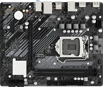 Материнская плата Asrock H510M-H2/M.2 SE Soc-1200 Intel H470 2xDDR4 mATX AC`97 8ch(7.1) GbLAN+HDMI