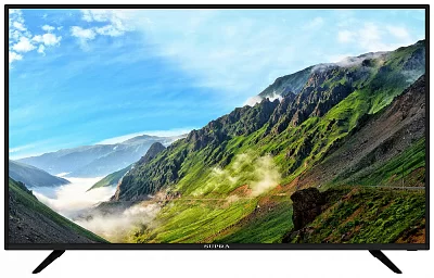 Телевизор LED Supra 50" STV-LC50ST0045U черный 4K Ultra HD 50Hz DVB-T DVB-T2 DVB-C DVB-S DVB-S2 USB WiFi Smart TV (RUS)