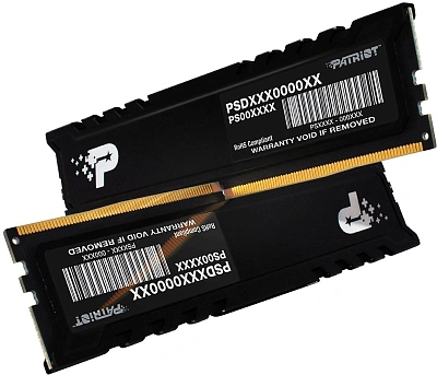 Память DDR5 2x8GB 4800MHz Patriot PSP516G4800KH1 Signature Premium RTL PC5-38400 CL40 DIMM 288-pin 1.1В kit single rank с радиатором Ret