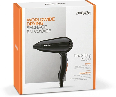 Фен Babyliss 5344E 2000Вт черный