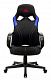 Кресло игровое Zombie RUNNER черный/синий текстиль/эко.кожа крестовина пластик