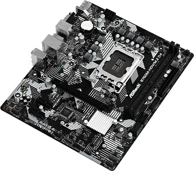 Материнская плата Asrock B760M-HDV/M.2 D4 Soc-1700 Intel B760 2xDDR4 mATX AC`97 8ch(7.1) GbLAN RAID+VGA+HDMI+DP