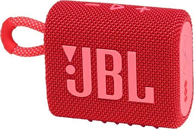 Колонка порт. JBL GO 3 красный 4.2W 1.0 BT 10м (JBLGO3RED)