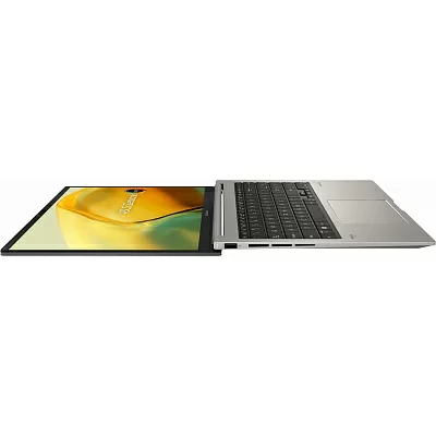 Ноутбук Asus Zenbook 15 OLED UM3504DA-MA197 Ryzen 5 7535U 16Gb SSD512Gb AMD Radeon 15.6" OLED 2.8K (2880x1620) noOS grey WiFi BT Cam Bag (90NB1163-M007B0)