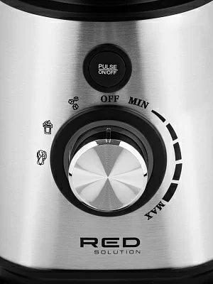 Блендер стационарный Red Solution RSB-M3404 1200Вт черный/стальной