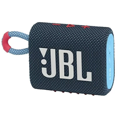 Колонка порт. JBL GO 3 синий/розовый 4.2W 1.0 BT 10м (JBLGO3BLUP)