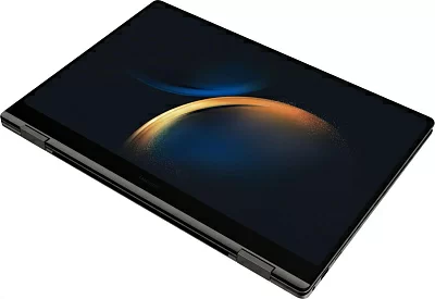 Ноутбук Samsung Galaxy Book 3 Pro 360 NP960 Core i7 1360P 16Gb SSD1Tb Intel Iris Xe graphics 16" AMOLED Touch 3K (2880x1800) Windows 11 Home English graphite WiFi BT Cam (NP960QFG-KA3IN)