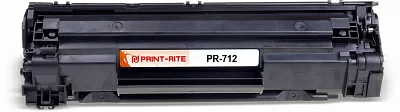 Картридж лазерный Print-Rite TFH919BPU1J PR-712 712 черный (1500стр.) для Canon LBP-3010/3020