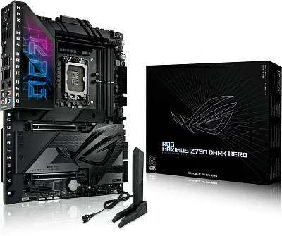 Материнская плата Asus ROG MAXIMUS Z790 DARK HERO Soc-1700 Intel Z790 4xDDR5 ATX AC`97 8ch(7.1) 2.5Gg RAID+HDMI