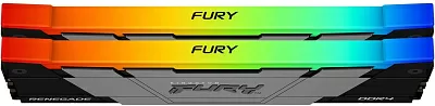 Память DDR4 2x16GB 3600MHz Kingston KF436C16RB12AK2/32 Fury Renegade RGB RTL Gaming PC4-28800 CL16 DIMM 288-pin 1.35В dual rank с радиатором Ret