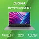 Ноутбук Digma EVE C5801 Celeron N4020 8Gb SSD256Gb Intel UHD Graphics 600 15.6" IPS FHD (1920x1080) Windows 11 Professional silver WiFi BT Cam 5000mAh (DN15CN-8CXW03)