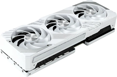 Видеокарта Palit PCI-E 4.0 RTX4070Ti SUPER GAMINGPRO WHITE OC NVIDIA GeForce RTX 4070TI Super 16Gb 256bit GDDR6X 2340/21000 HDMIx1 DPx3 HDCP Ret