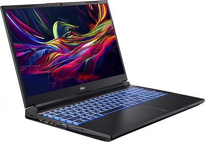 Ноутбук IRU Калибр 15ALC Core i5 12500H 16Gb SSD512Gb NVIDIA GeForce GTX 1650 4Gb 15.6" IPS FHD (1920x1080) Free DOS black WiFi BT Cam 3465mAh (1911320)