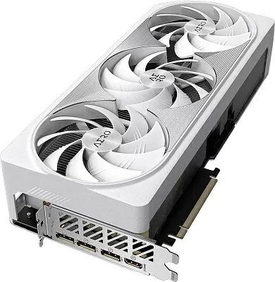 Видеокарта Gigabyte PCI-E 4.0 GV-N4080AERO-16GD NVIDIA GeForce RTX 4080 16Gb 256bit GDDR6X 2505/22400 HDMIx1 DPx3 HDCP Ret