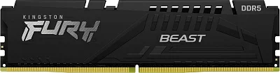 Память DDR5 16Gb 5200MHz Kingston KF552C40BB-16 Fury Beast RTL Gaming PC5-41600 CL40 DIMM 288-pin 1.25В single rank с радиатором Ret