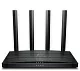 Роутер беспроводной TP-Link Archer AX12 AX1500 10/100/1000BASE-TX черный